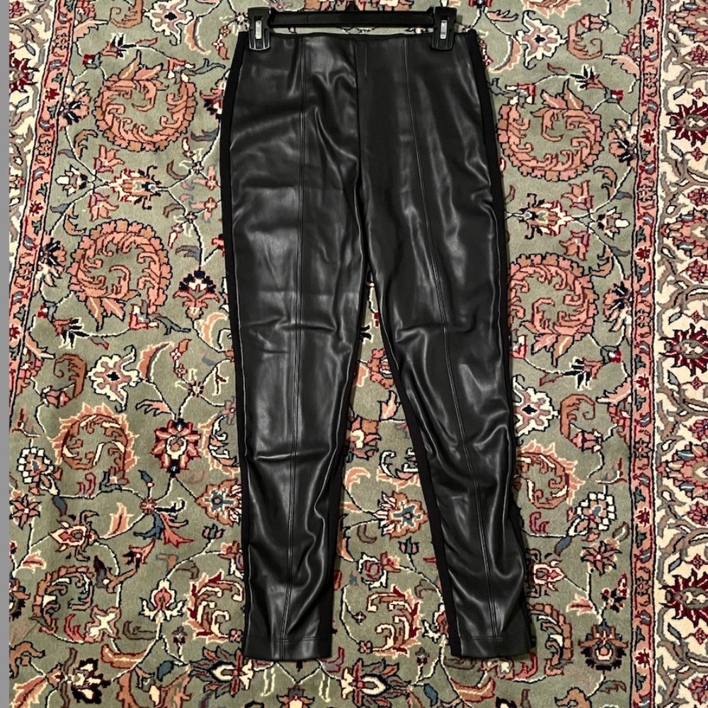 Ann Taylor Mixed Media Leggings